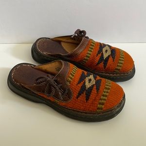Born Footwear Southwestern Blanket Mule/Clogs